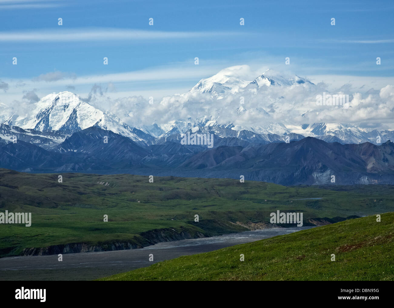 Alaska's Mount McKinley Stock Photo - Alamy