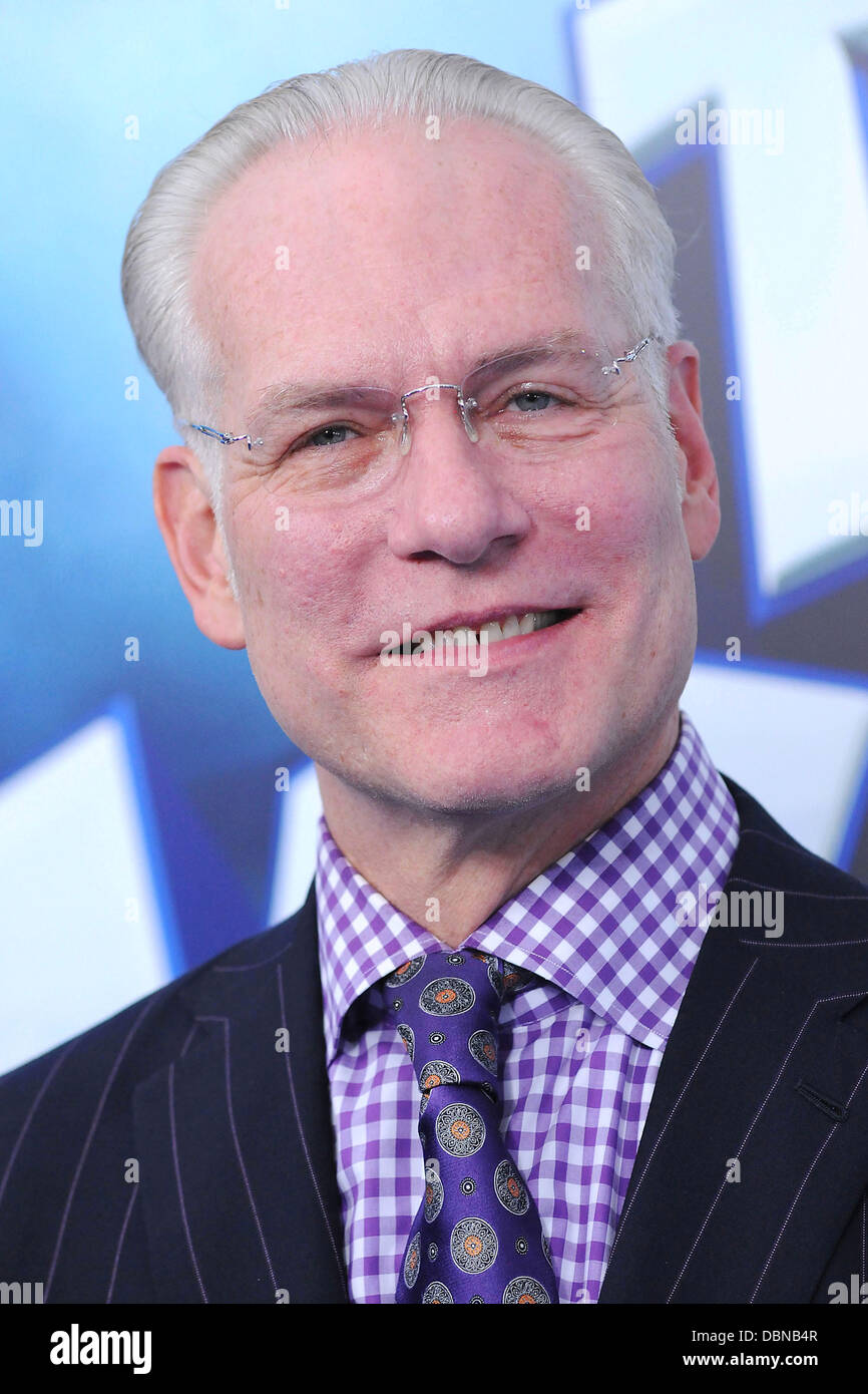 Tim Gunn, 'The Smurfs' world premiere at the Ziegfeld Theater