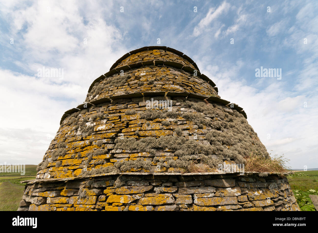 The 17th century Rendall Dovecote or Doocot on Mainland, Orkney. Stock Photo