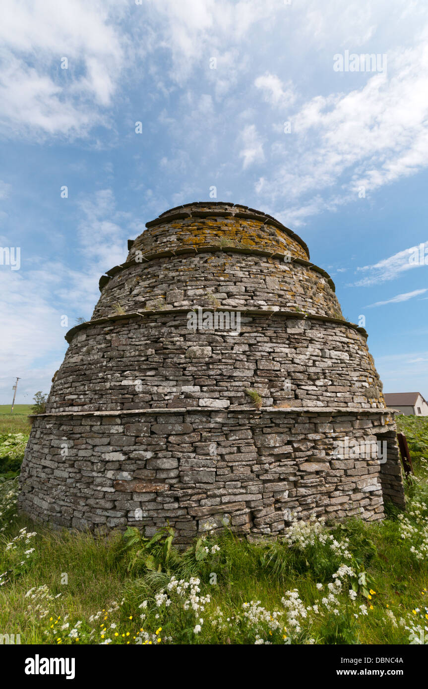 The 17th century Rendall Dovecote or Doocot on Mainland, Orkney. Stock Photo