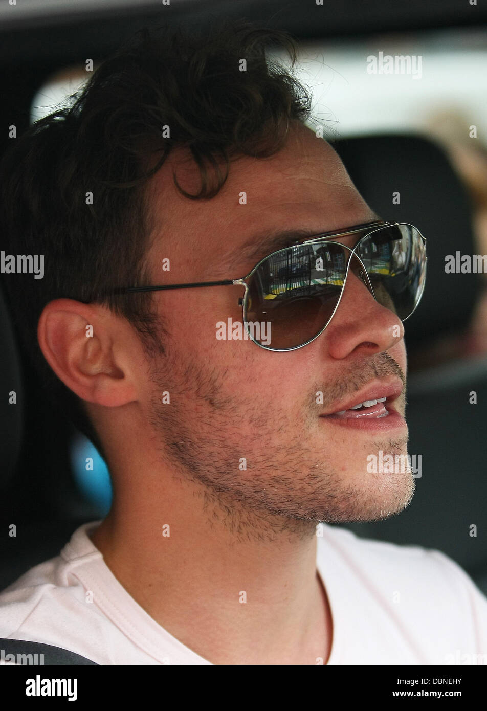 Will Young at the ITV studios London, England - 27.07.11 Stock Photo