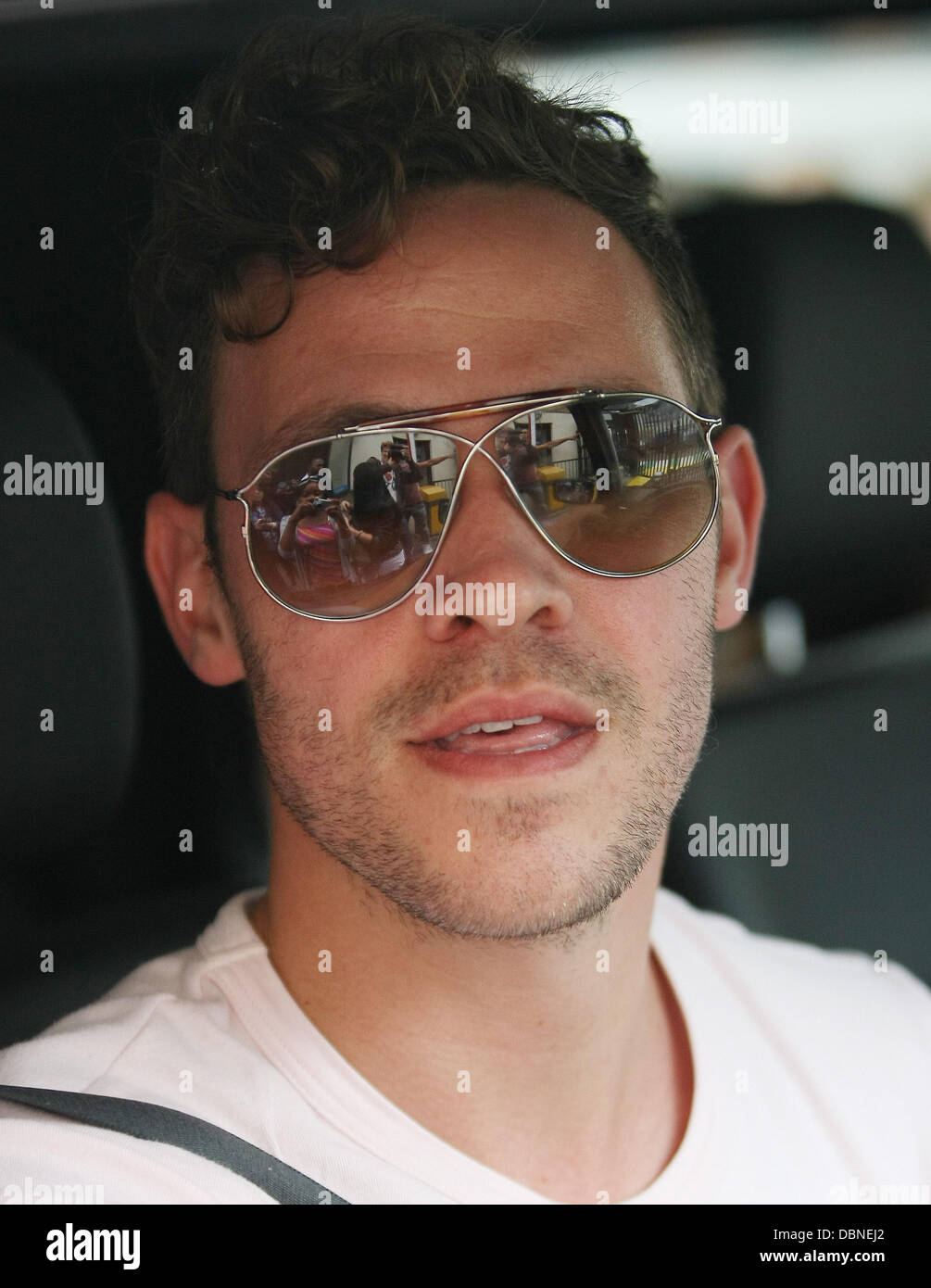Will Young at the ITV studios London, England - 27.07.11 Stock Photo