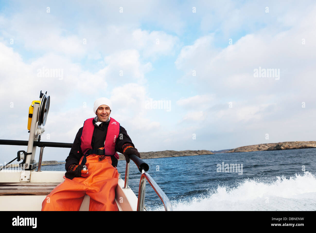 Fisherman and his boat hi-res stock photography and images - Alamy