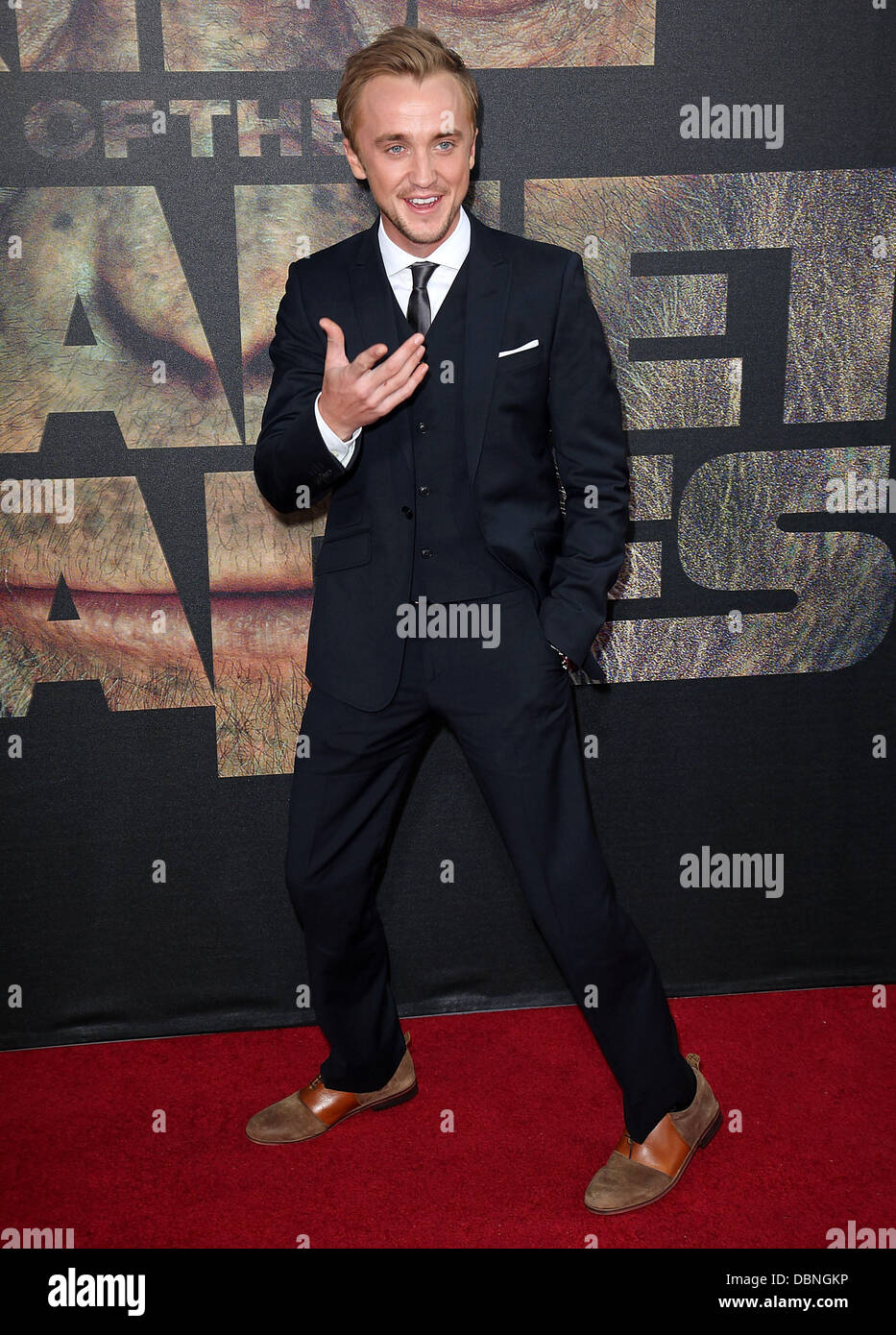 Tom Felton The premiere of 20th Century Fox's 'Rise Of The Planet Of The  Apes' held at Grauman's Chinese Theatre - Arrivals Hollywood, California -  28.07.11 Stock Photo - Alamy