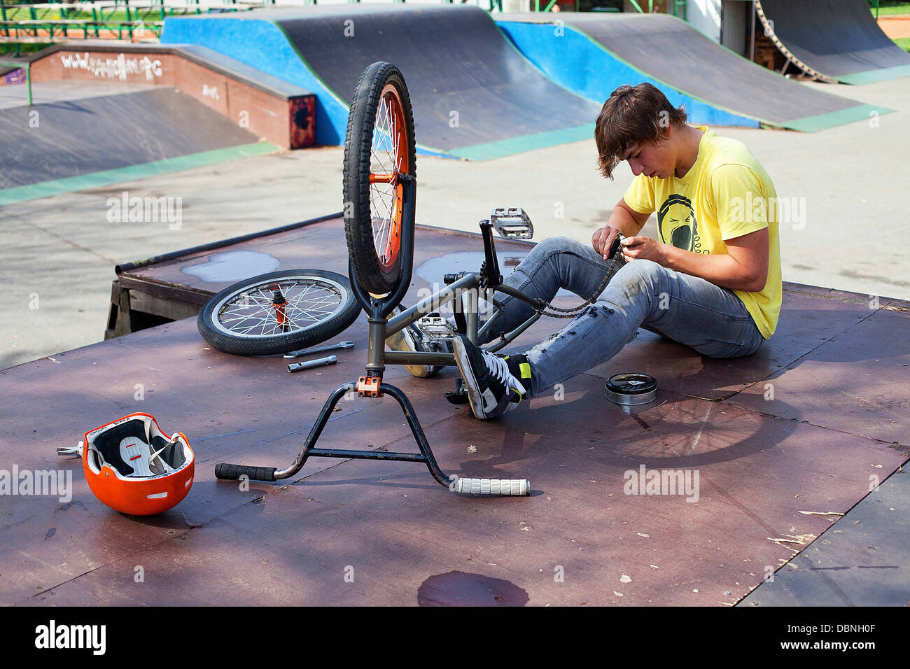 bmx bike repair
