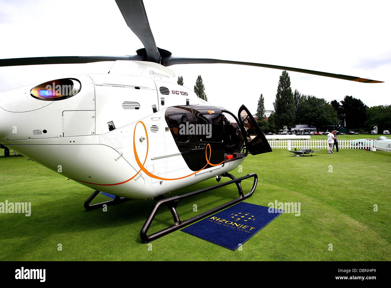 The ORYX eurocopter ec-135 Hermes Concours d'Elegance Luxury Event at ...