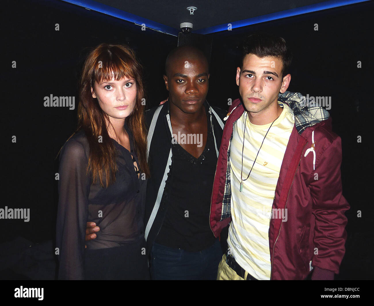 Dirty pretty things band inside the vip at merah club london england