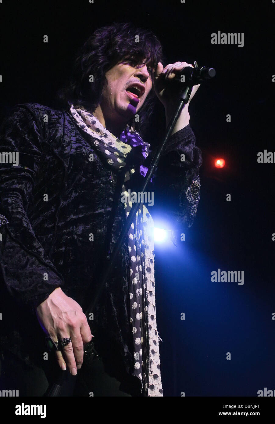 Tom Keifer of Cinderella performing live in concert at Revolution Live