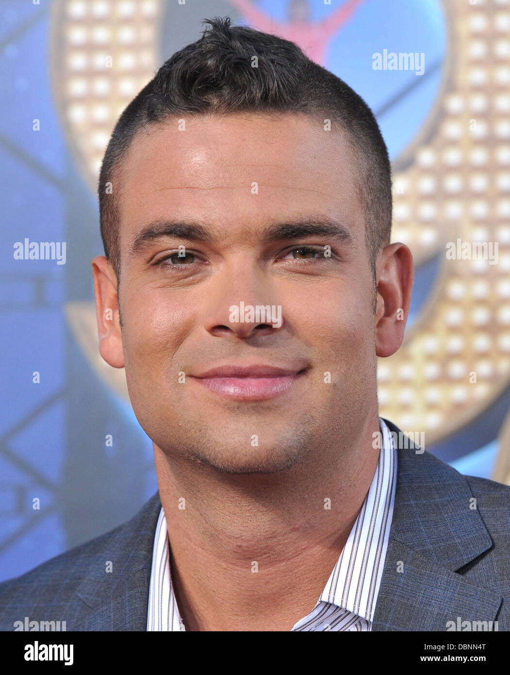 Mark Salling The world premiere of 'Glee: The 3D Concert Movie' held at the Regency Village Theatre - Arrivals Los Angeles, California - 06.08.11 Stock Photo