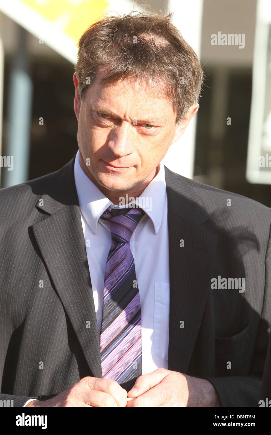 File Photo Gordon Thompson, the man who admitted burning down the Reeves family-run furniture store in Croydon, South London during the London riots on 8 August (11), will be sentenced on Wednesday (11Apr12). A court heard that Thompson rioted in the stre Stock Photo