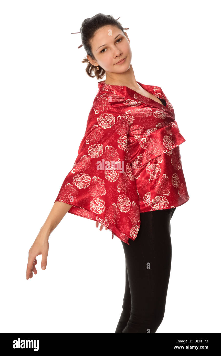 Resting asia woman Cut Out Stock Images & Pictures - Alamy