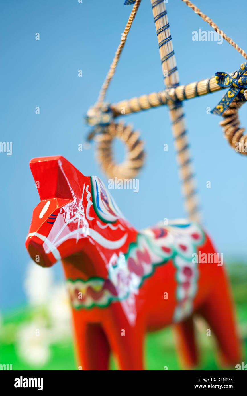 Painted wood horse hires stock photography and images Alamy