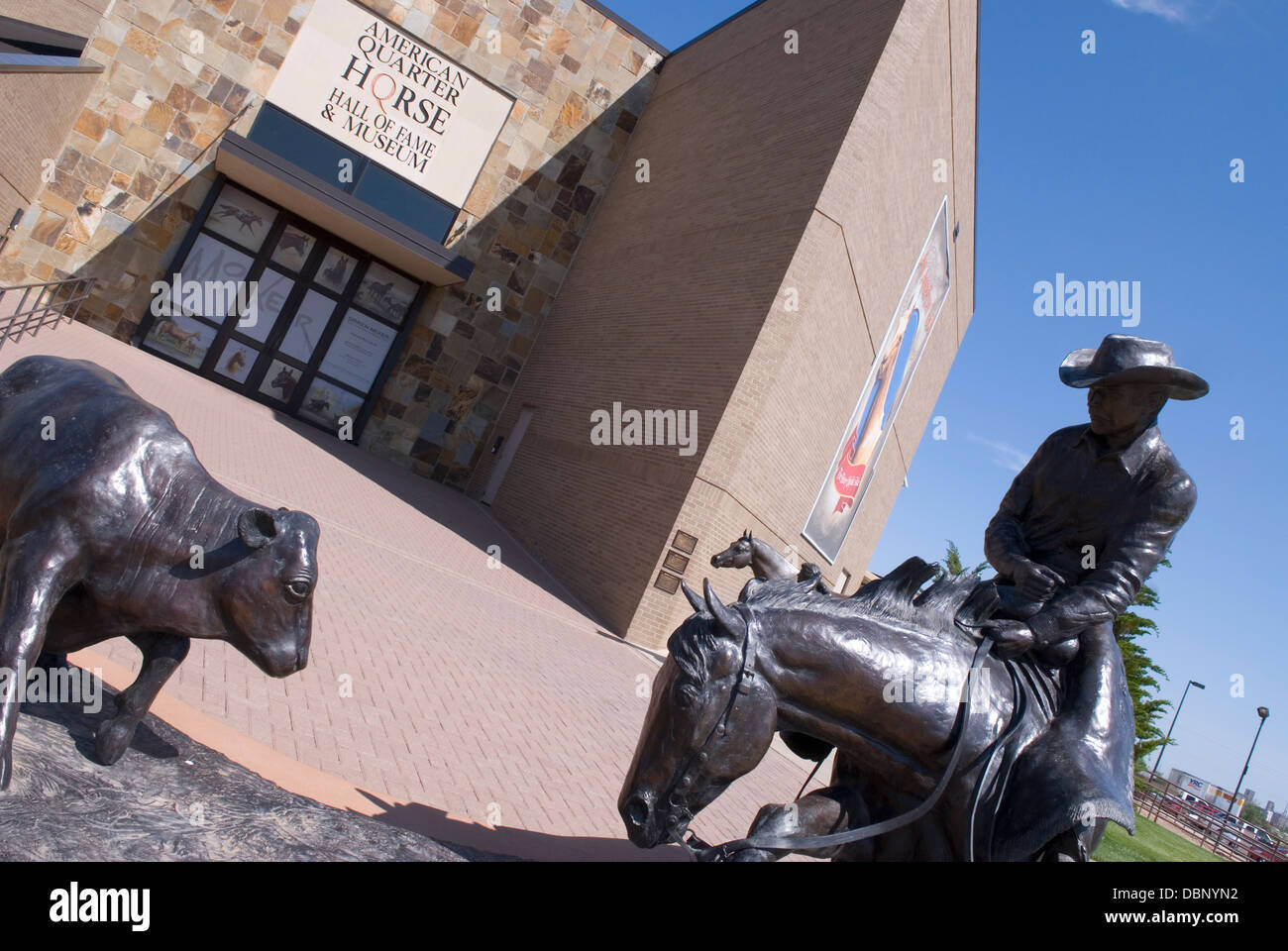 American Quarter Horse Hall of Fame and Museum Amarillo Texas USA Stock