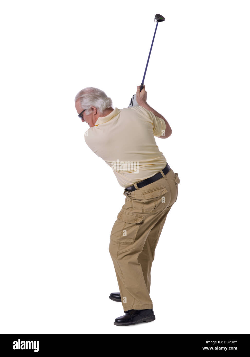 golf man Stock Photo