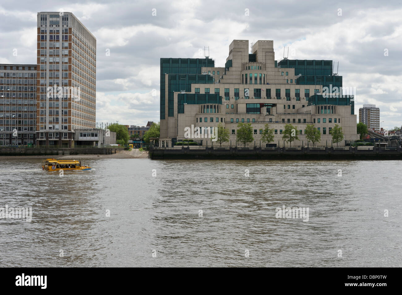 MI5 and M16 Headquarter, London, England, United Kingdom. Stock Photo