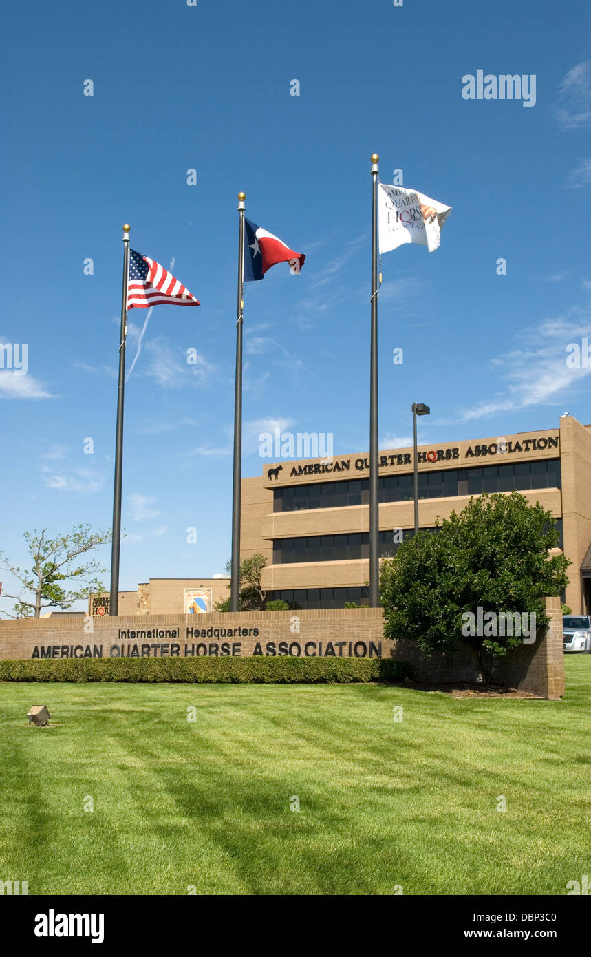 American Quarter Horse Association Amarillo Texas USA Stock Photo Alamy