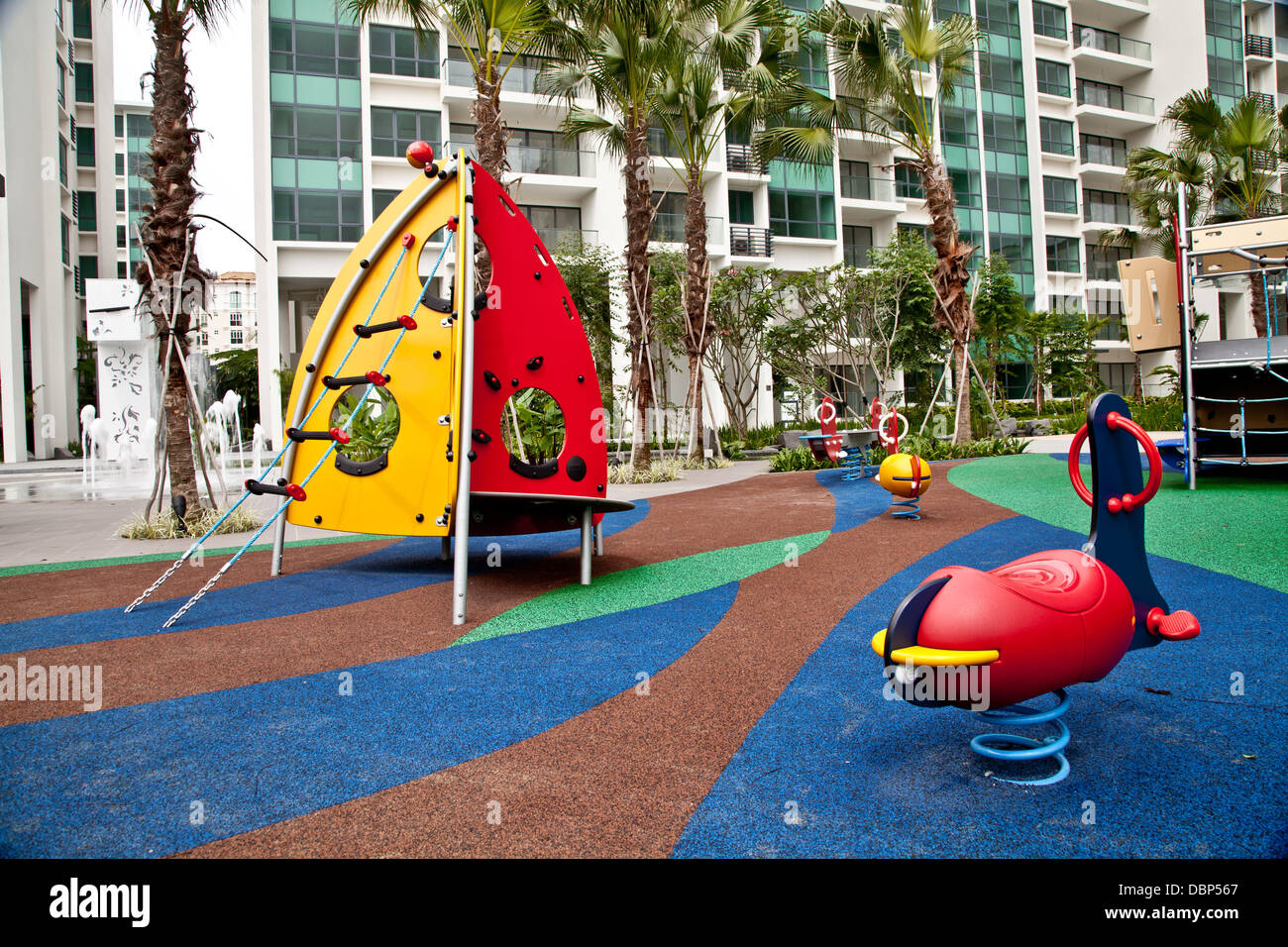 The Gale Condominium Singapore housing asia Stock Photo