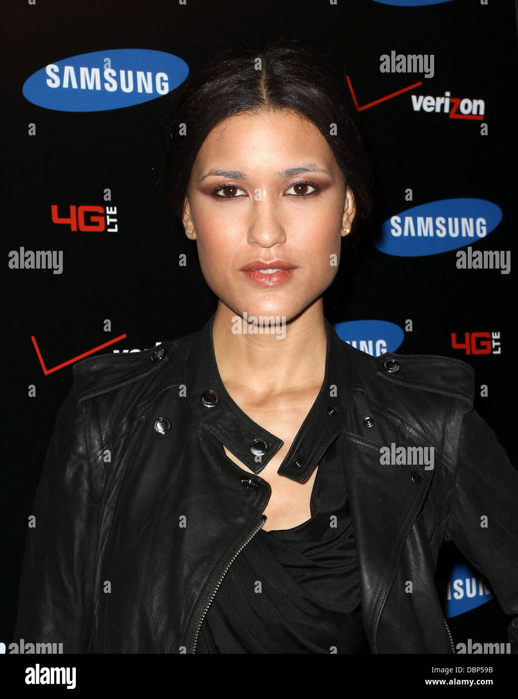 Julia Jones Samsung Galaxy Tab 10.1 Launch Event held at The Beverly Los Angeles, California - 02.08.11 Stock Photo