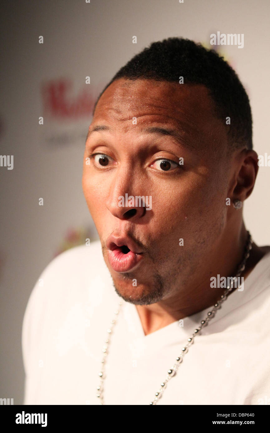 Shawn Marion of the Dallas Mavericks, makes an appearance at Millions