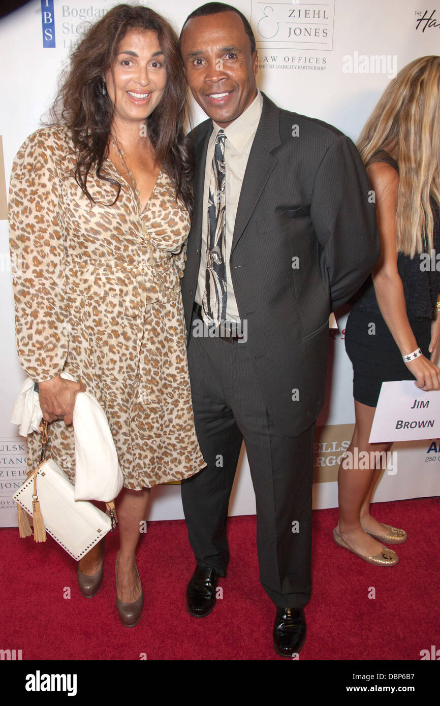 Sugar Ray Leonard and wife Juanita 11th Annual Harold Pump Foundation ...