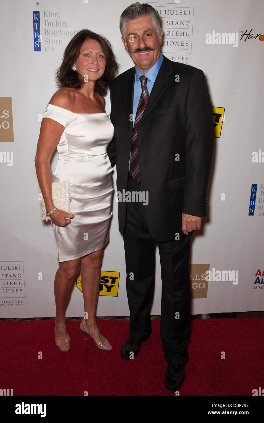 Rollie Fingers and wife                                                                                                                                                           11th Annual Harold Pump Foundation Gala at the Hyatt Regency Los Angeles, Califorina - 03.08.11 Stock Photo