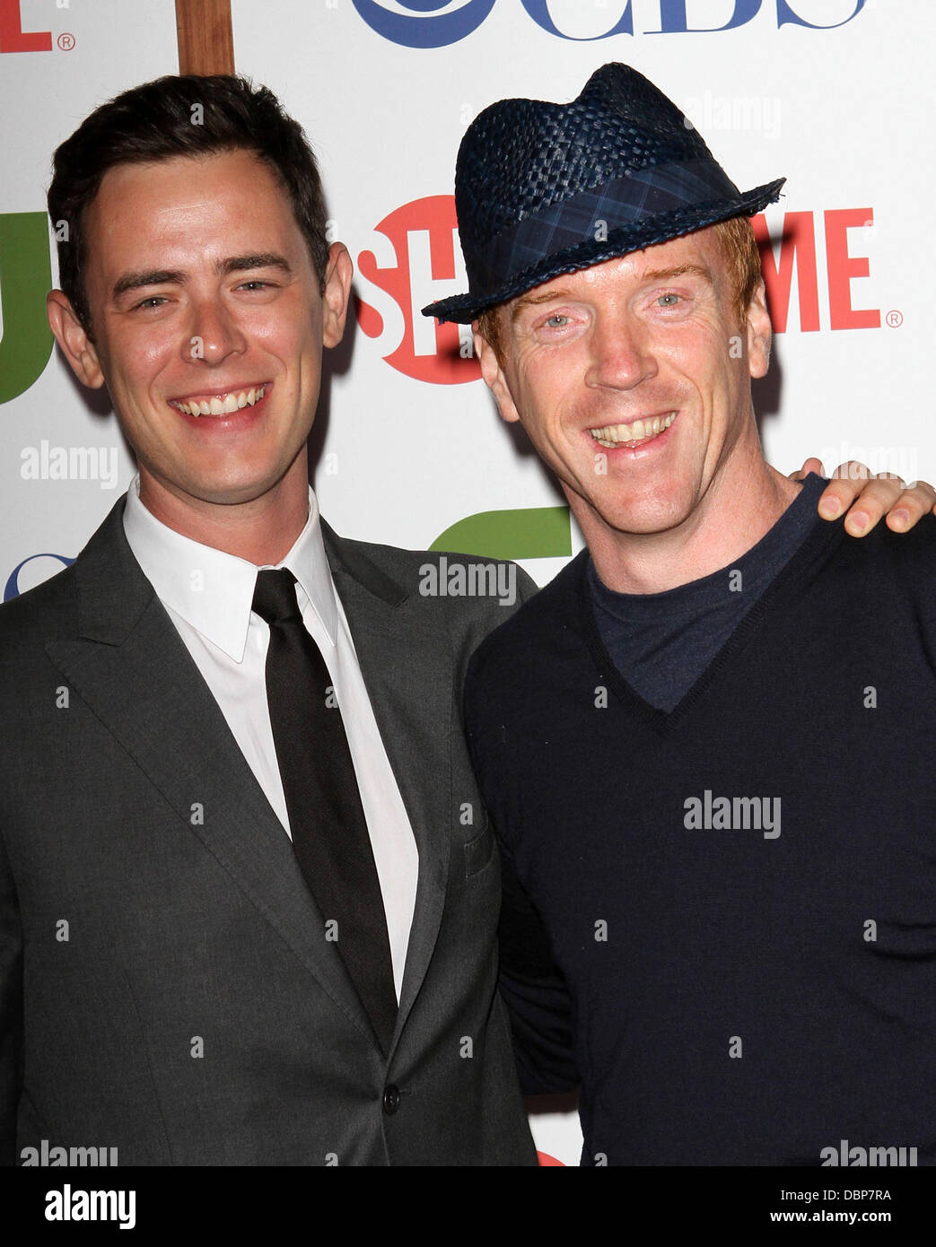 Colin Hanks, Damian Lewis      CBS,The CW And Showtime TCA Party Held At The Pagoda Beverly Hills, California - 03.08.11 Stock Photo