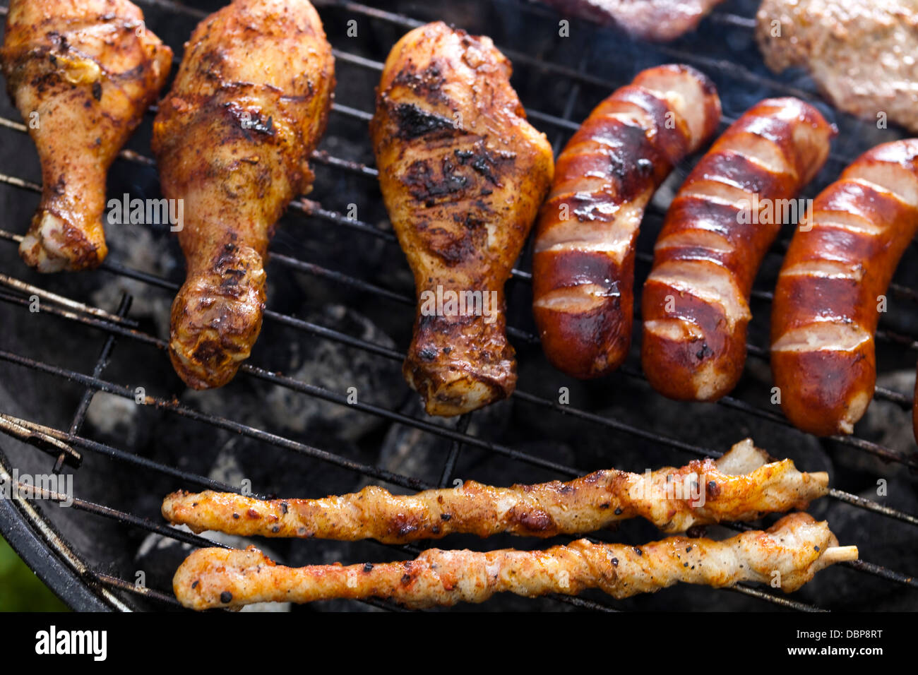 Grilling time, Grill Stock Photo Alamy