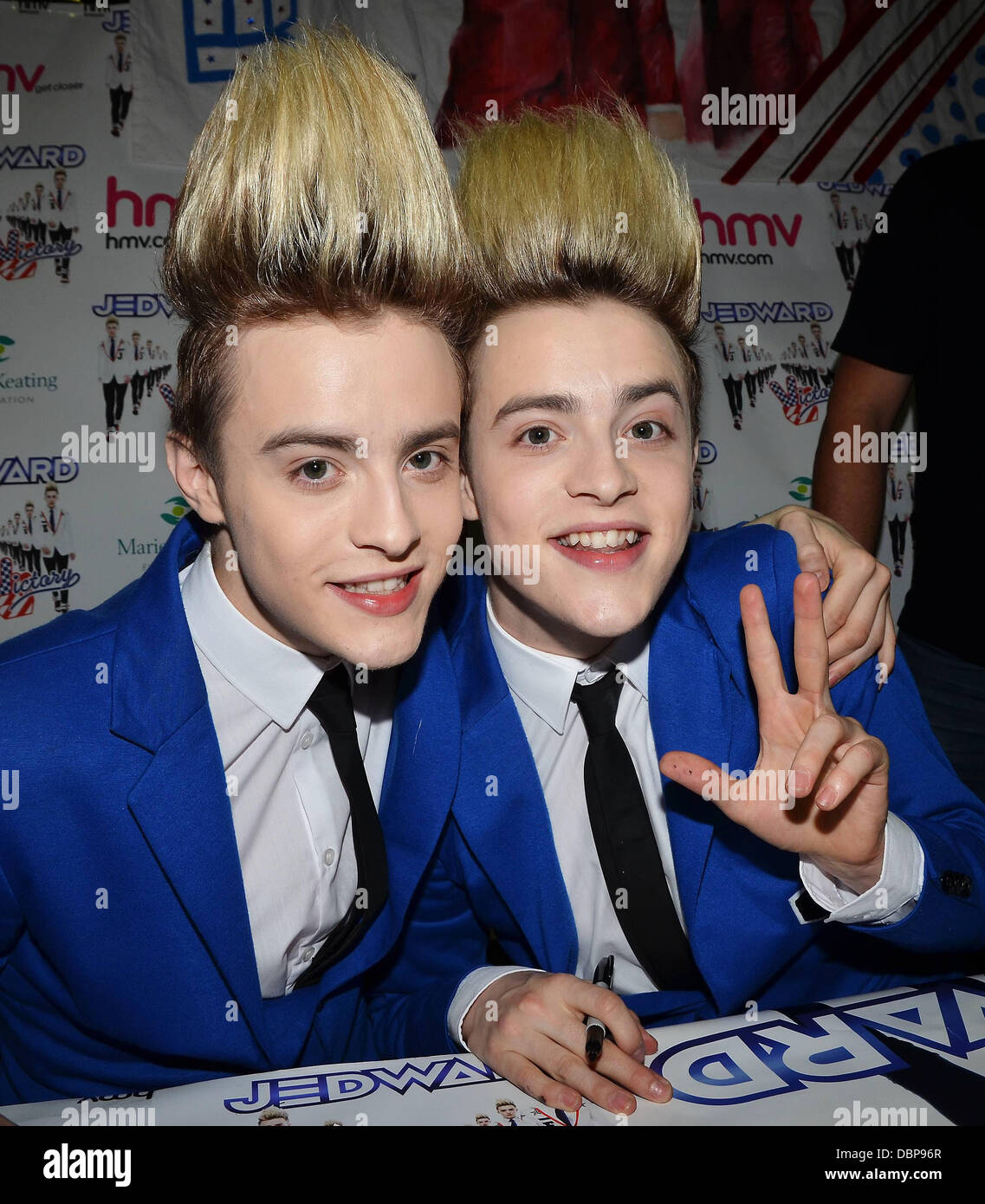 John Grimes And Edward Grimes Aka Jedward Launch Their New Album John Grimes And Edward Grimes Aka Jedward Launch Their New Album