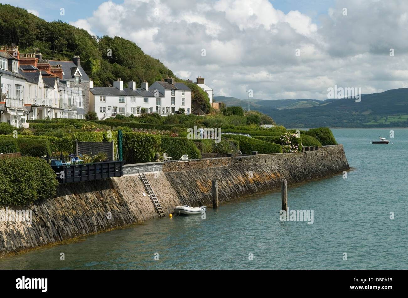 Seaside town of Aberdovey West Wales UK . Aberdyfi in Gwynedd. Within