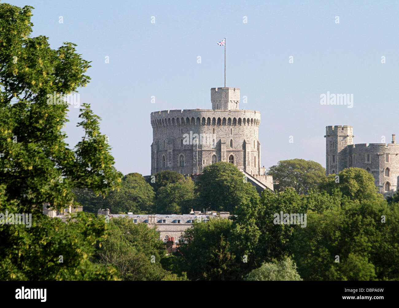 Round Tower at Windsor Castle, Windsor, England 2011 Stock Photo Alamy