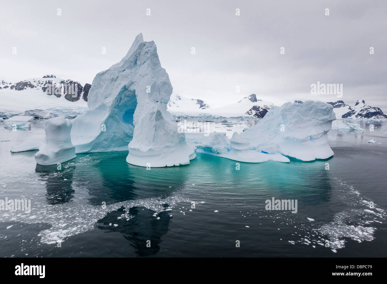 Huge Arched Iceberg In Neko Harbour Western Side Of The Antarctic huge-arched-iceberg-in-neko-harbour-western-side-of-the-antarctic