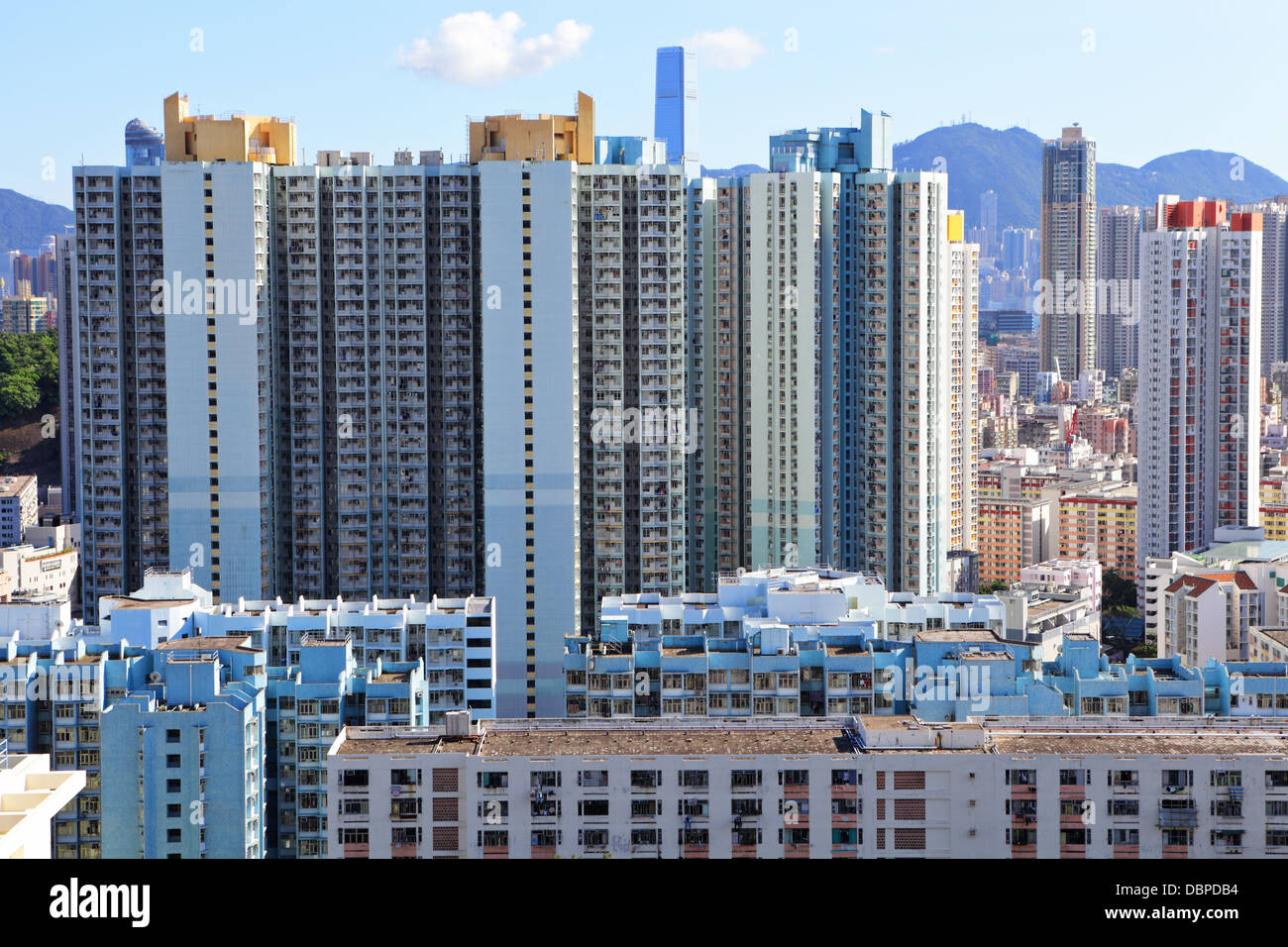 apartment building in Hong Kong Stock Photo Alamy
