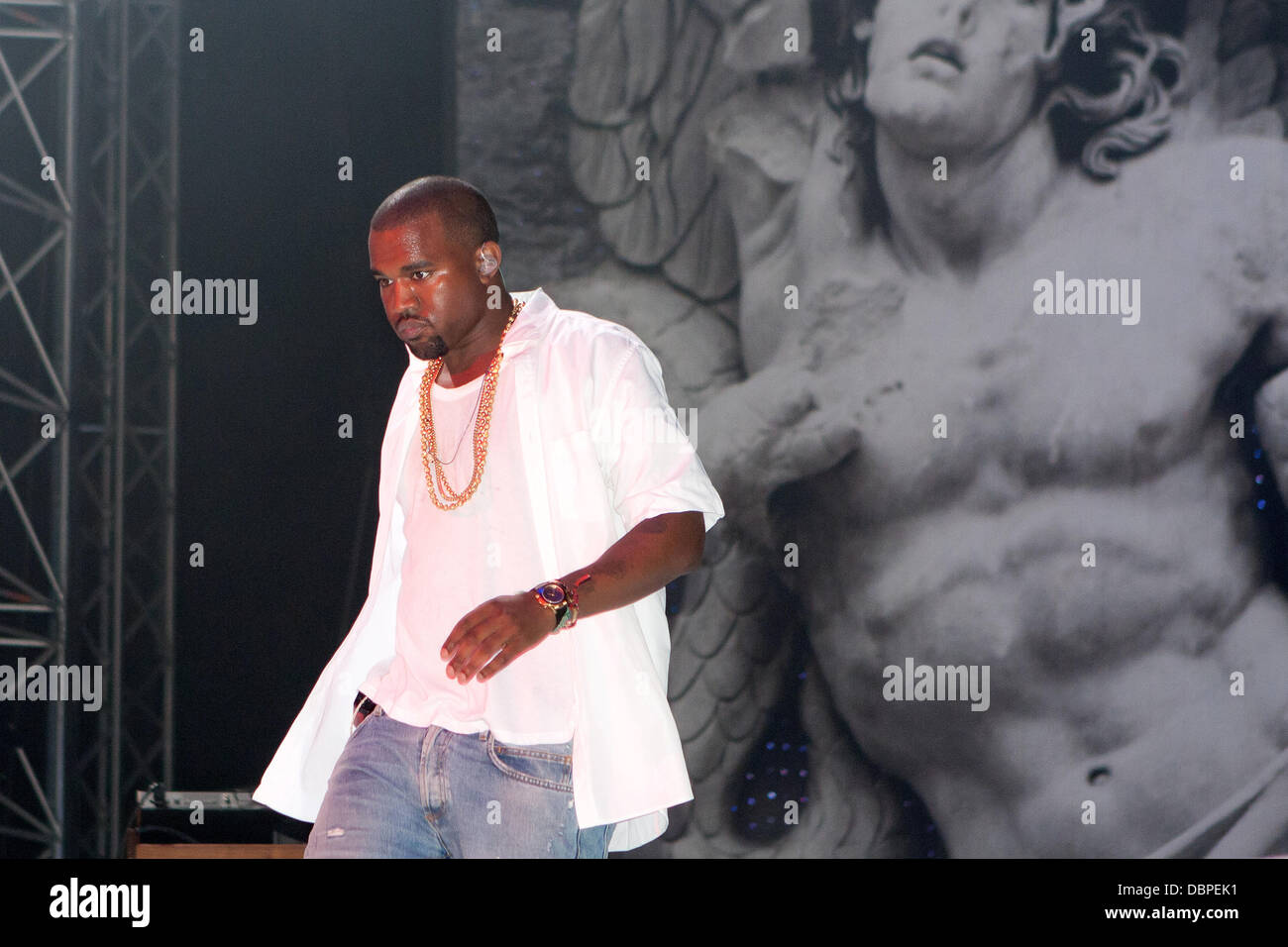 Kanye West   Way out West Festival Gothenburg, Sweden - 13.08.11 Stock Photo