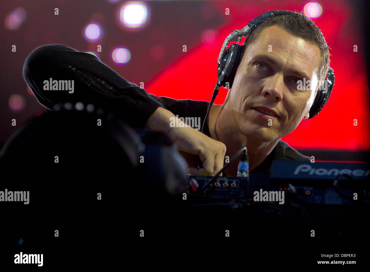 Tiesto   Way out West Festival Gothenburg, Sweden - 13.08.11 Stock Photo