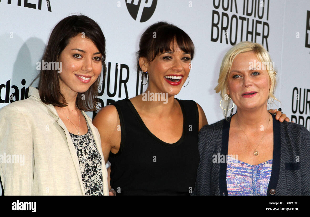 Aubrey Plaza Rashida Jones And Amy Poehler Our Idiot Brother