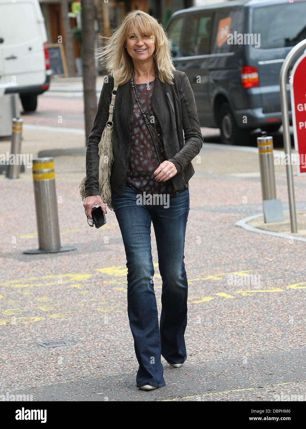 Carol Mcgiffin At the ITV studios London, England - 18.08.11 Stock