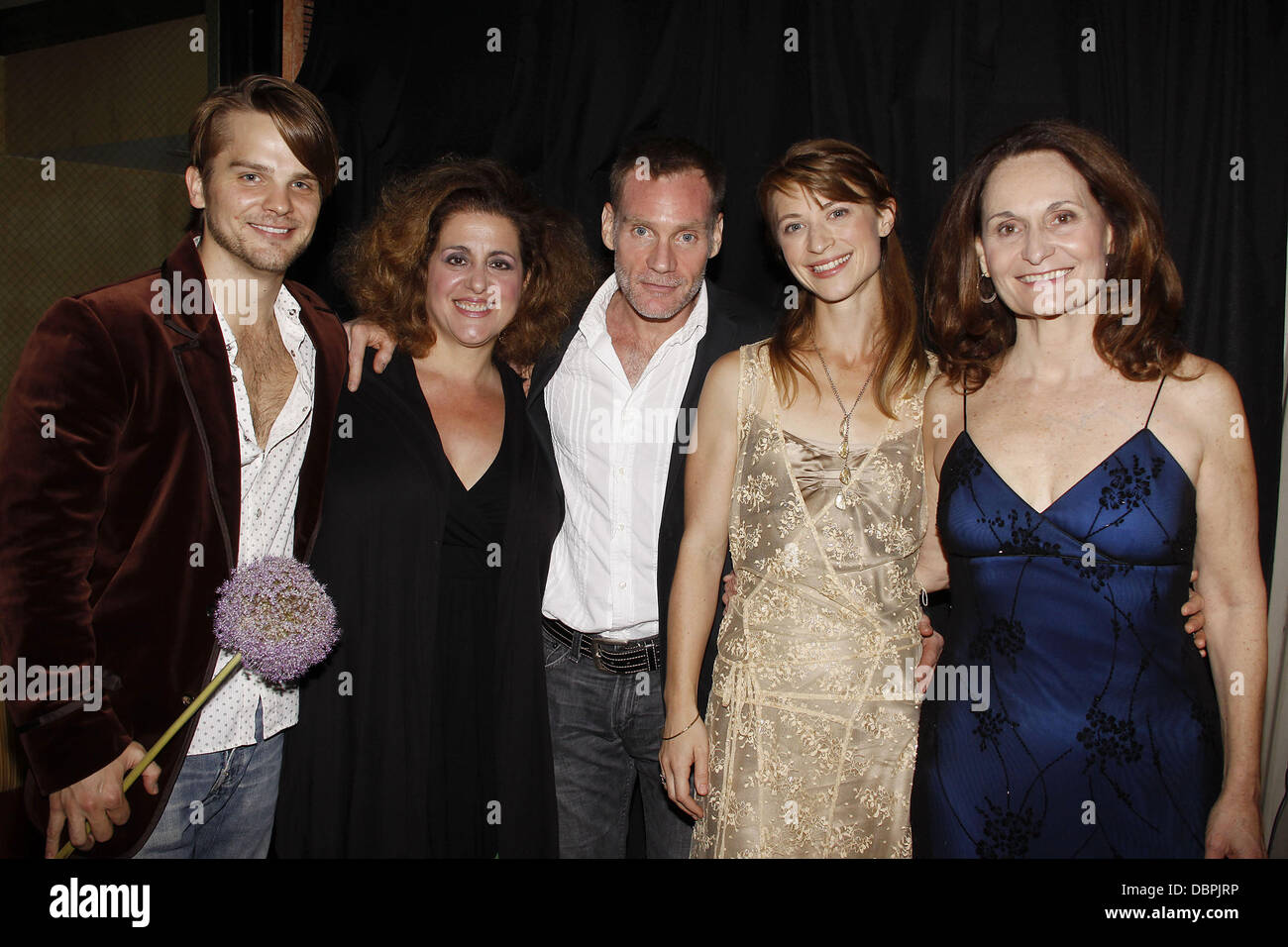 TJ Linnard, Mary Testa, Peter Bradbury, Julie Jesneck and Beth Grant