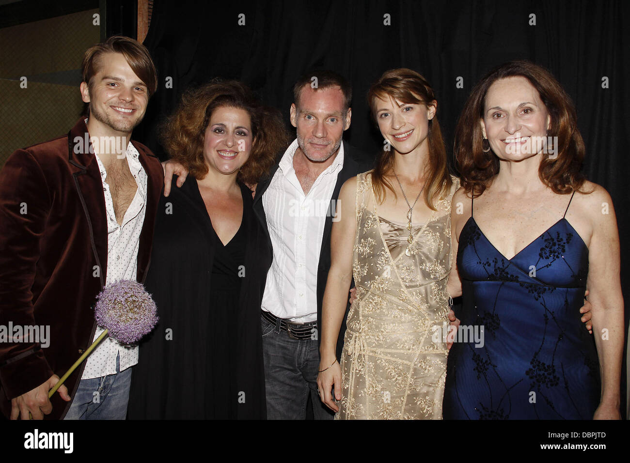 TJ Linnard, Mary Testa, Peter Bradbury, Julie Jesneck and Beth Grant