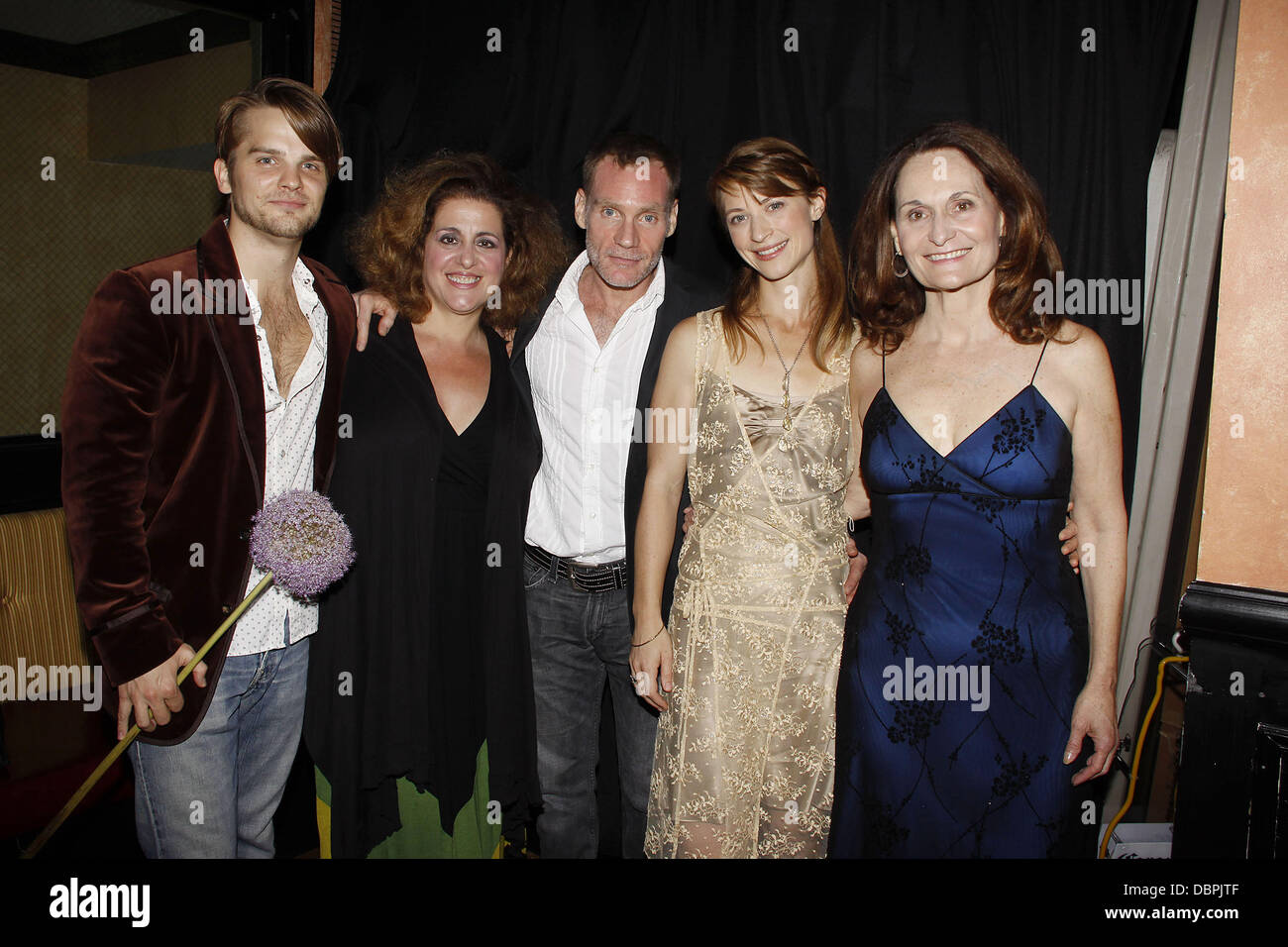TJ Linnard, Mary Testa, Peter Bradbury, Julie Jesneck and Beth Grant