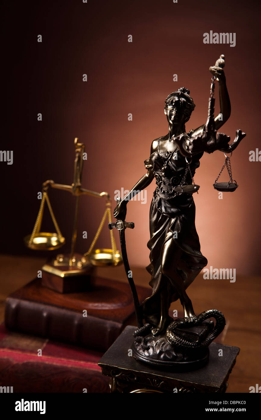 Law theme, mallet of judge Stock Photo Alamy