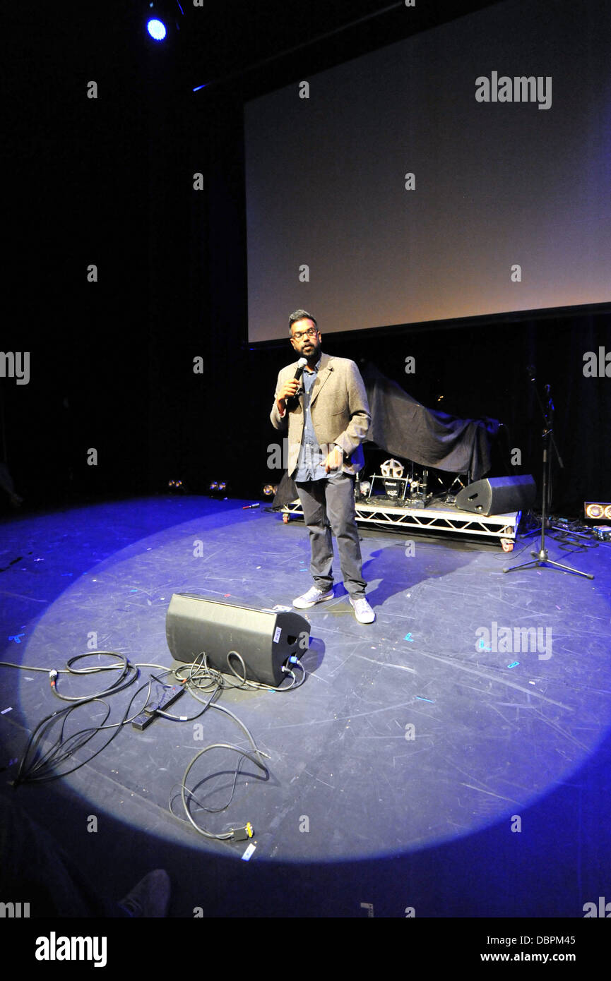 Romesh Ranganathan at Underbelly Press Launch, Edinburgh Fringe Festival 2013 Stock Photo