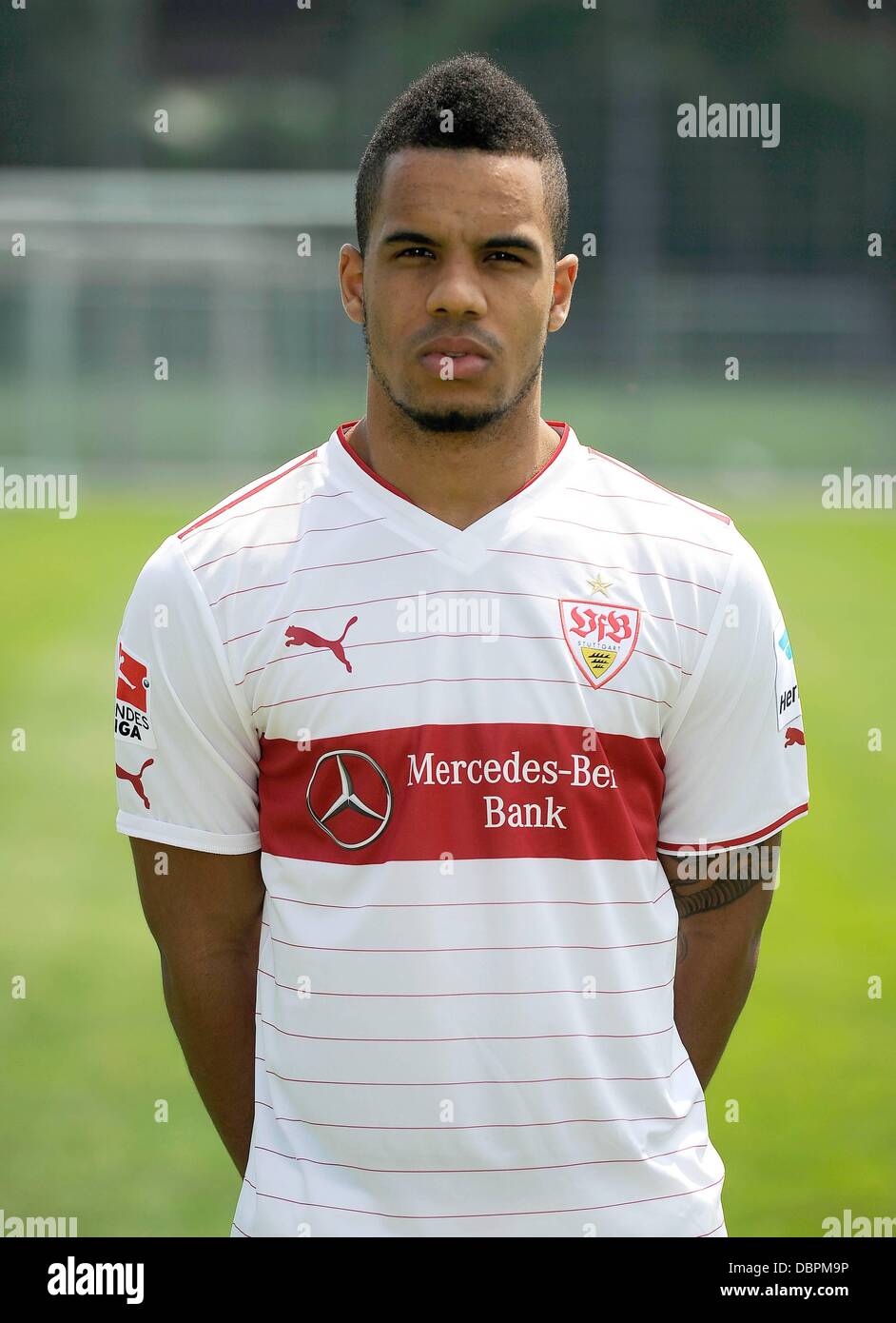German Soccer Bundesliga club VfB Stuttgart's Daniel Didavi poses ...