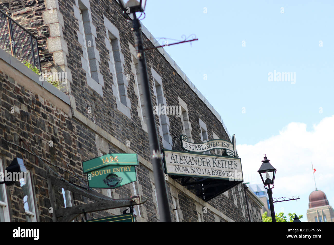 The Alexander Keiths Brewery in Halifax, N.S Stock Photo Alamy