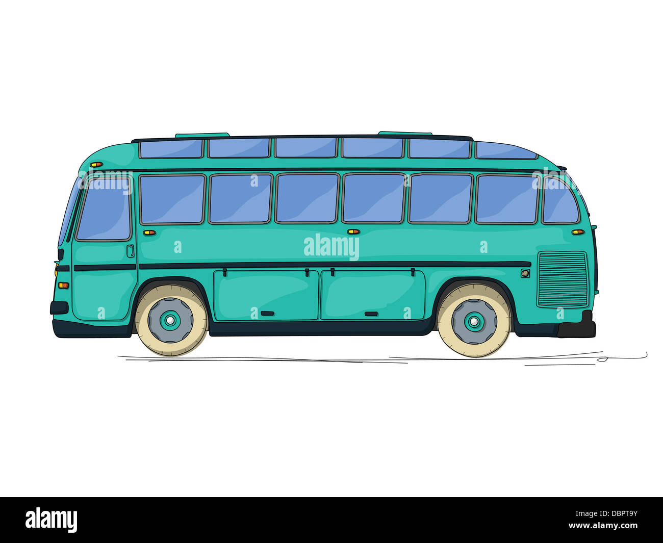 public bus drawing