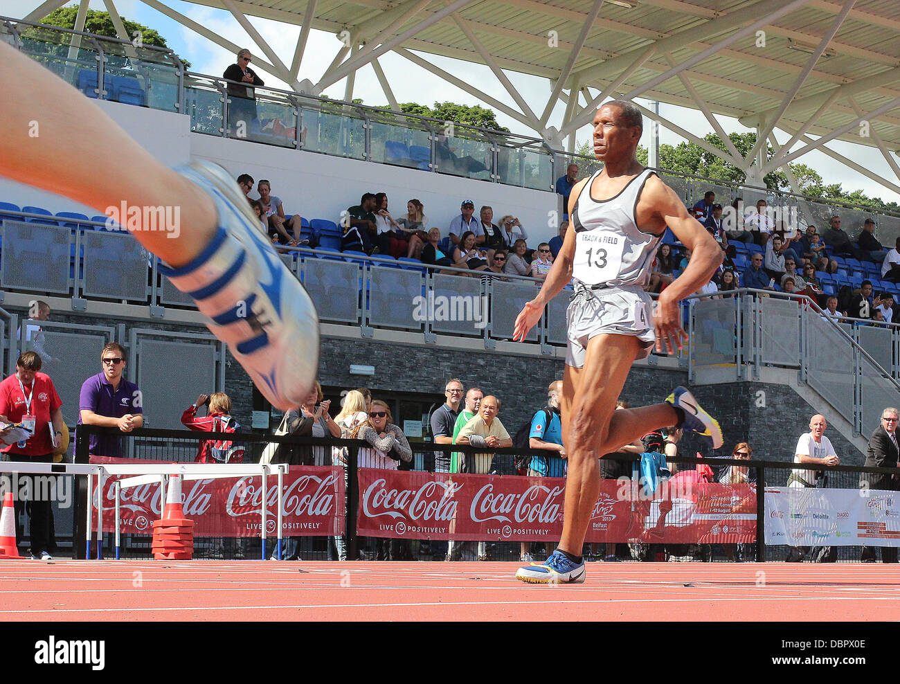 Belfast, UK. 2nd August, 2013. WPFG 2013 Track and Field Day 1. Track and Field events take