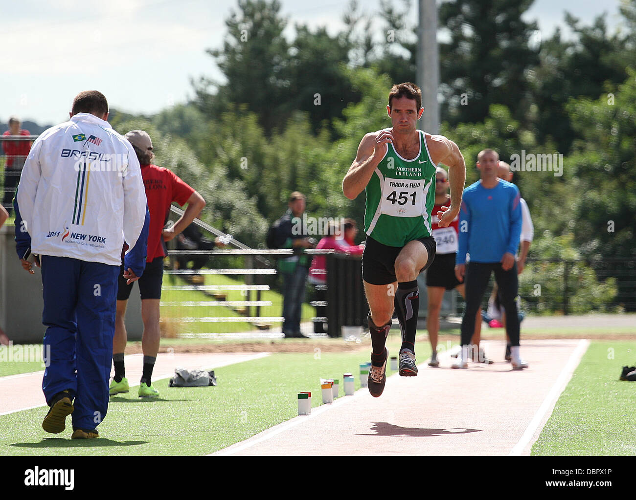 Belfast, UK. 2nd August, 2013. WPFG 2013 Track and Field Day 1. Track