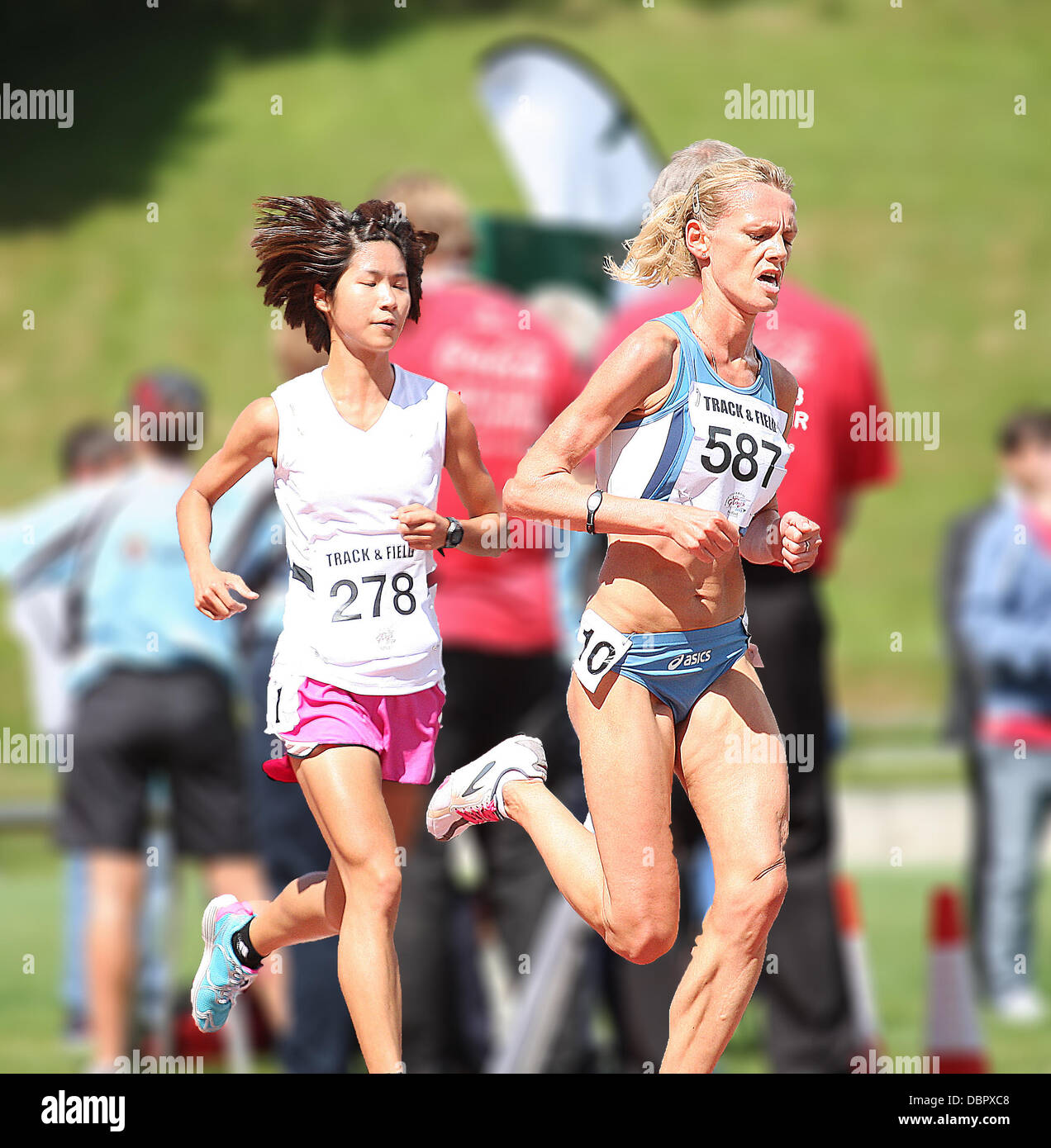 Belfast, UK. 2nd August, 2013. WPFG 2013 Track and Field Day 1. Track and Field events take