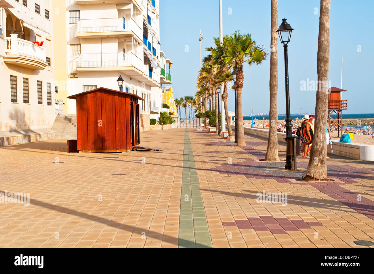 Beach in Rota,spain Stock Photo Alamy