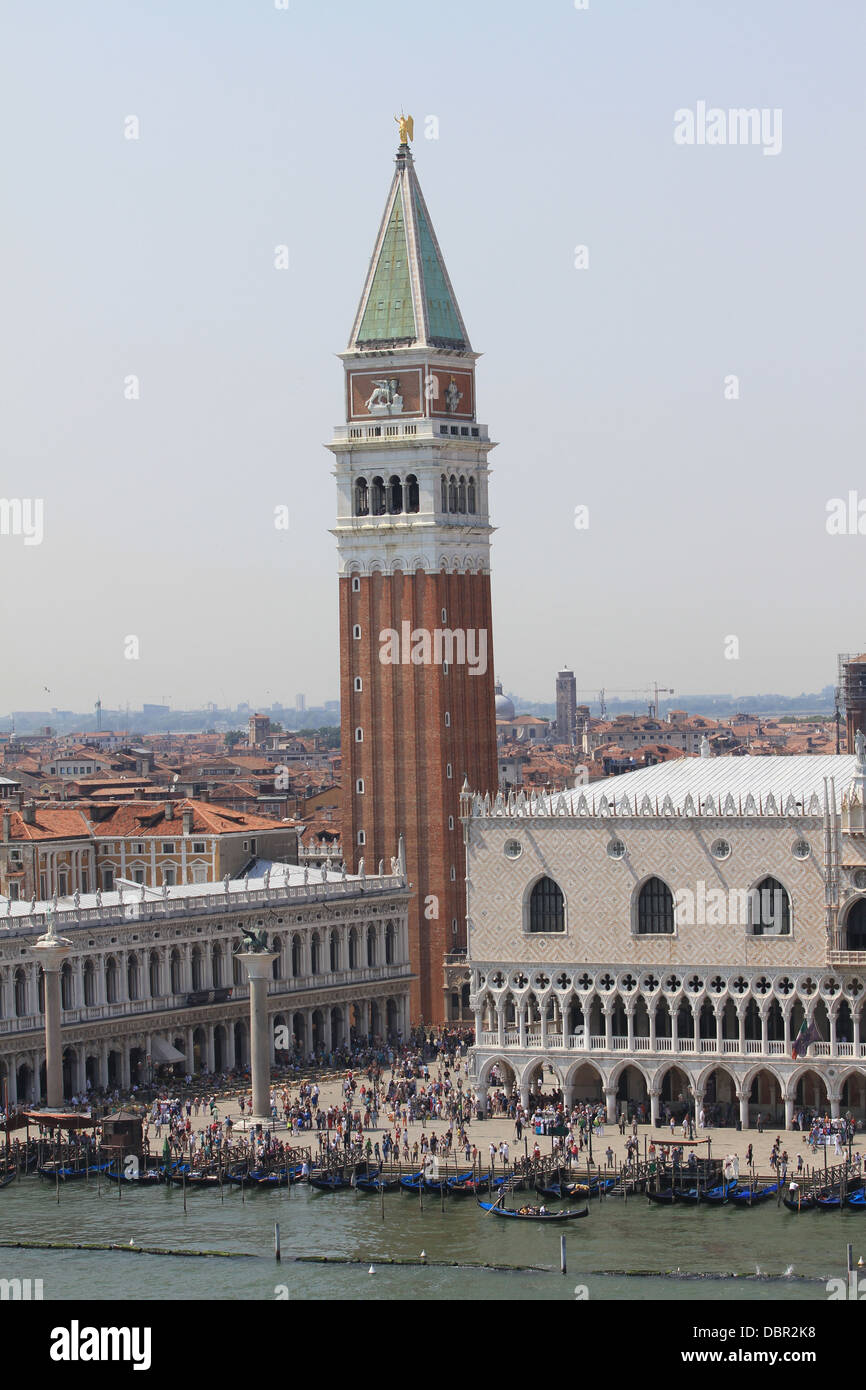 Panoramic view of St Marc's Square in Venice, Italy Stock Photo - Alamy