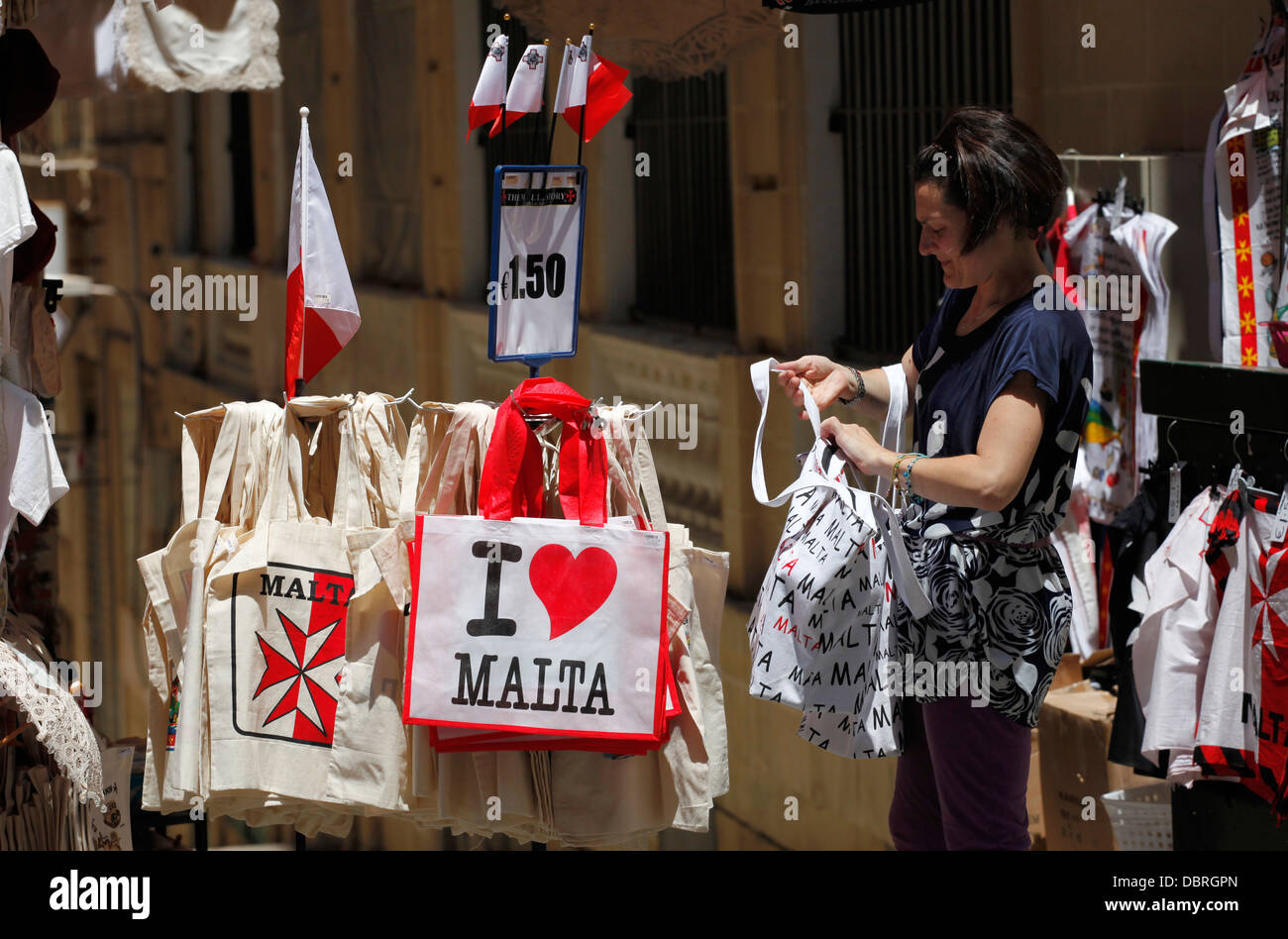 Souvenirs valletta malta europe hires stock photography and images Alamy